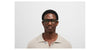 Mykita Acetate Bold Amare C140 #colour_black to santiago grey gradient with havana