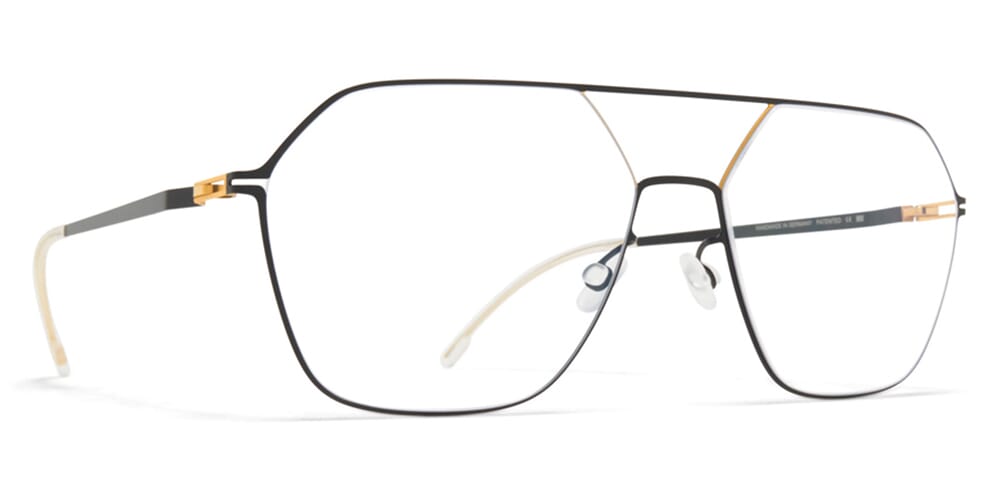 Mykita Lite Acetate Jelva #colour_black with gold