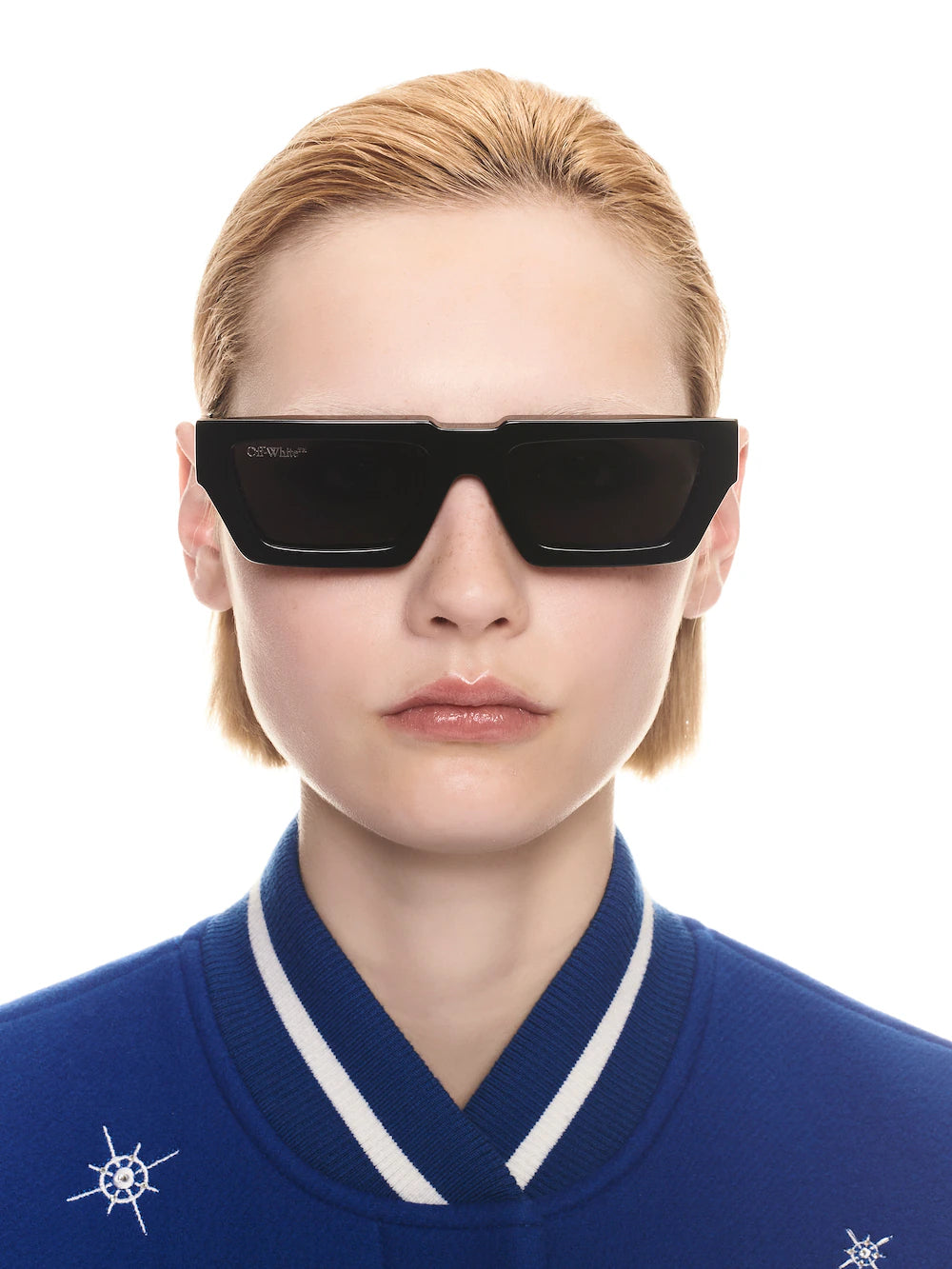 Off White Manchester Oeri002 Rectangle Sunglasses Fashion Eyewear