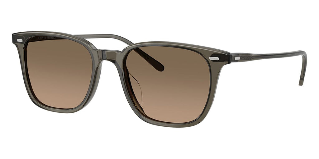 Oliver Peoples Laedin OV5614SU #colour_crystal inkwell/sandstone brown gradient polarised