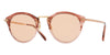 Oliver Peoples OP-505 OV5184#colour_shiny-18kt-rose-gold-plated-coral-wash