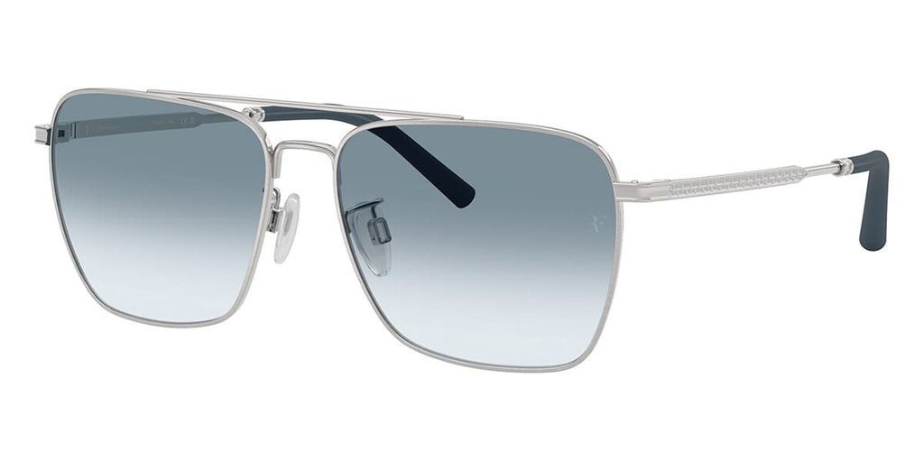 Oliver Peoples R-15 OV1362S #colour_brushed silver/sky gradient wash to dark grey transitions photochromic