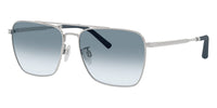 Oliver Peoples R-15 OV1362S #colour_brushed silver/sky gradient wash to dark grey transitions photochromic