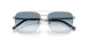 Oliver Peoples R-15 OV1362S #colour_brushed silver/sky gradient wash to dark grey transitions photochromic