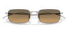 Oliver Peoples Tk-14 OV1364ST #colour_silver/enoki gradient wash to dark brown gradient transitions photochromic