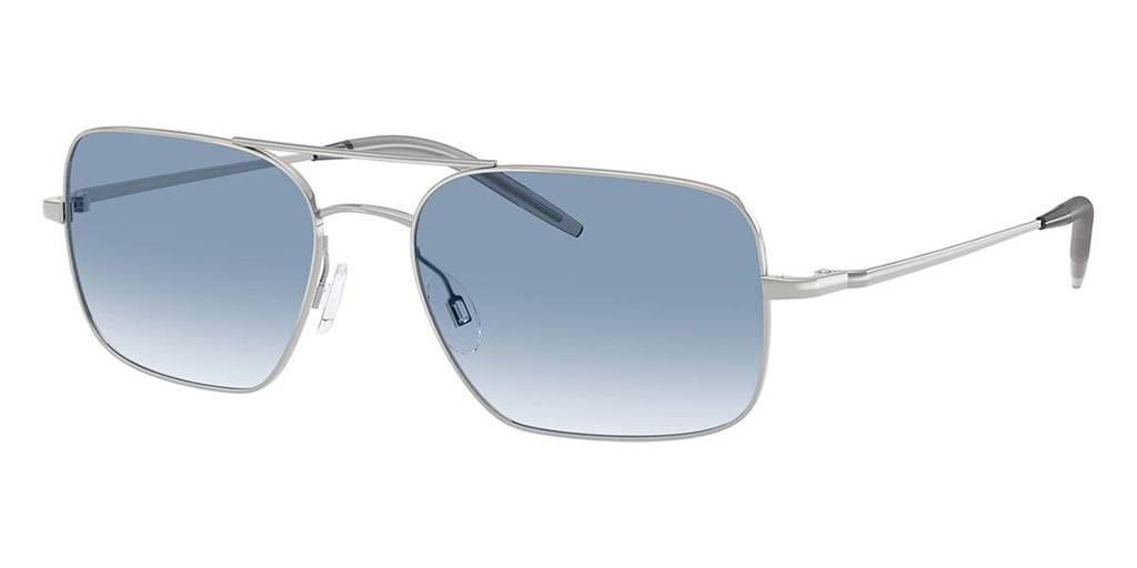 Oliver Peoples Victory II OV1373S #colour_silver/ocean blue to clear gradient
