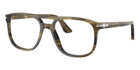 Persol Greta PO3329V#colour_striped-black-and-olive-green