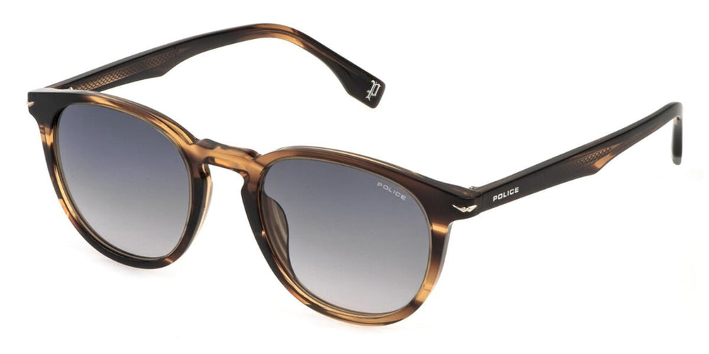 Police SPLG20 Fame 2 09YB Glossy Orange Havana | Sunglasses Woman