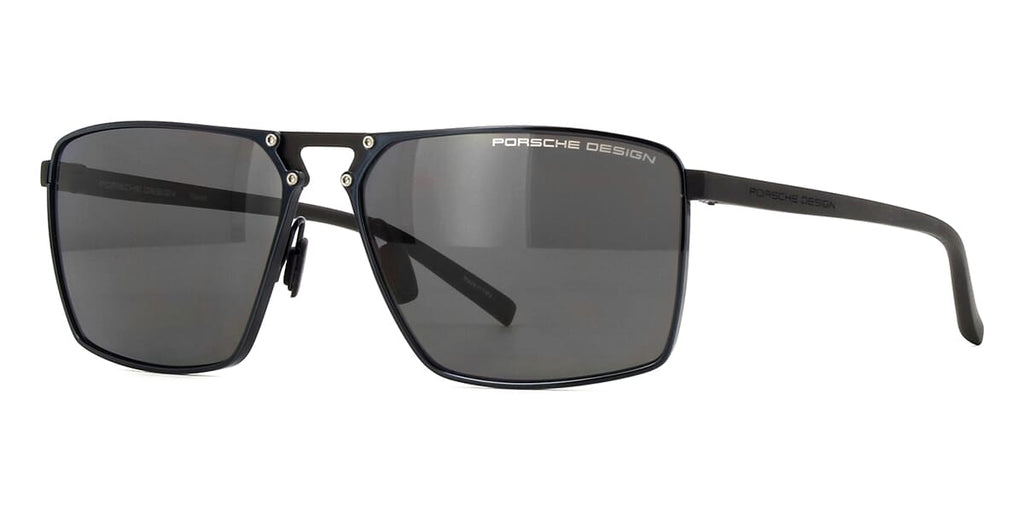 Porsche DeP8993 #colour_shiny dark blue/grey with light mirror polarised
