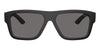 Prada Linea Rossa SPS04ZS #colour_black rubber/dark grey polarised
