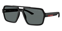 Prada Linea Rossa SPSA06S #colour_black rubbero/dark grey polarised