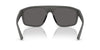 Prada Linea Rossa SPSB02S #colour_metal grey/grey with silver mirror