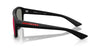 Prada Linea Rossa SPSB02S #colour_matte black/dark grey with blue red flash mirror