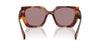 Prada SPR15WS #colour_poppy tortoise/light purple brown