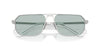 Prada SPRA53 #colour_matte silver/azure