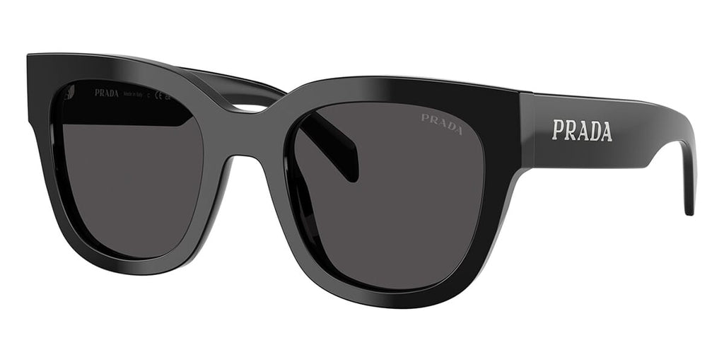 PRADA サングラス ブラック ロゴ PRADA sunglasses Prada Eyewear ロゴ サングラス | ブラック | FARFETCH JP