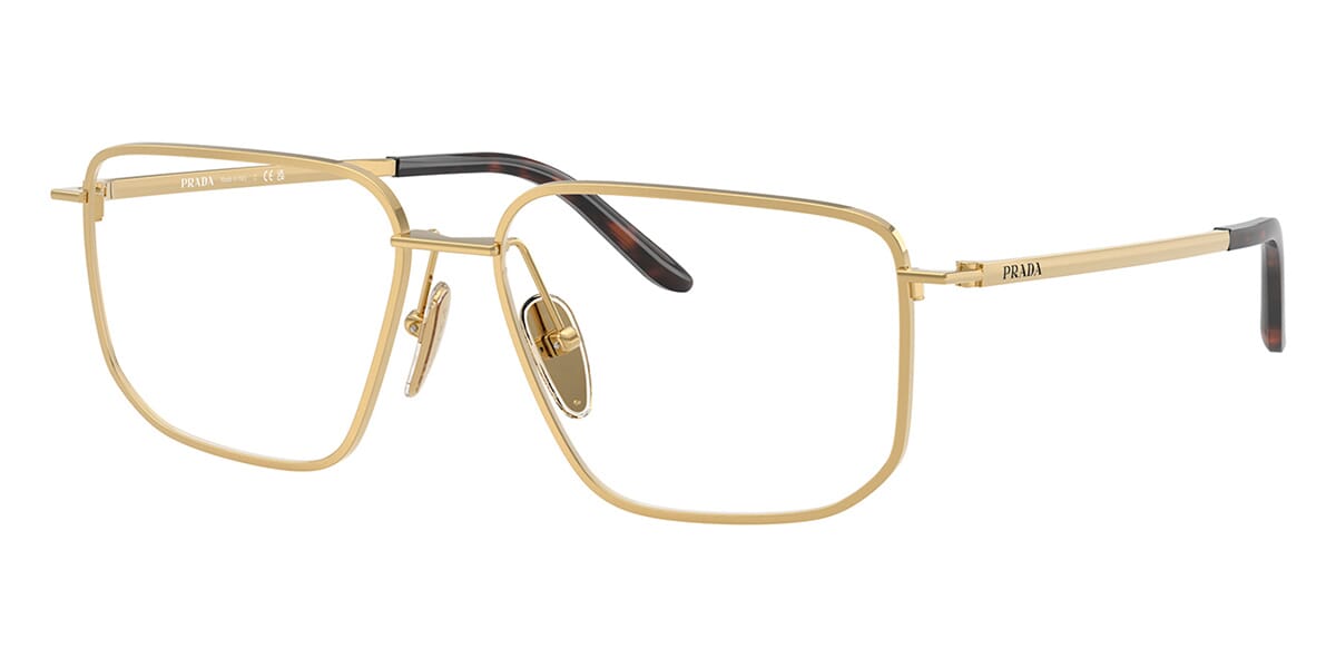 PRADA　プラダ　ミラー Prada VPRC52 Rectangle Glasses | Fashion Eyewear US
