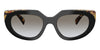 Prada SPRD02S #colour_black and medium tortoise/grey gradient