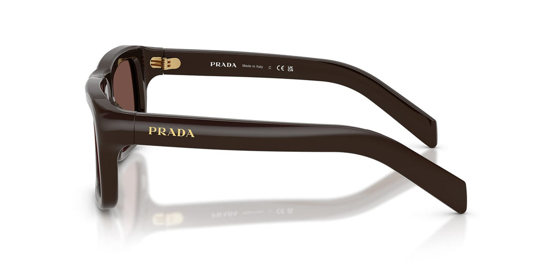 PRADA サングラス SPR11N 57D17 ケース付き Prada PR A57S XL (61 - 15) with Grey lenses and Black frame
