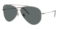 Ray-Ban Aviator Reverse RBR0101S#colour_gunmetal-dark-grey-polarised