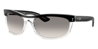 Ray-Ban Balorama RB2489 #colour_black on crystal/grey to clear gradient