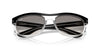 Ray-Ban Balorama RB2489 #colour_black on crystal/grey to clear gradient