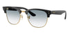Ray-Ban Clubmaster Reverse RBR0504S#colour_black-on-gold-blue-to-clear-gradient