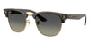 Ray-Ban Clubmaster Reverse RBR0504S#colour_dark-grey-crystal-on-gold-grey-gradient