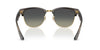 Ray-Ban Clubmaster Reverse RBR0504S#colour_dark-grey-crystal-on-gold-grey-gradient