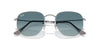 Ray-Ban Hexagonal RB3548N#colour_silver-blue-to-grey-gradient