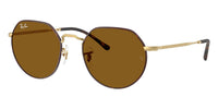 Ray-Ban Jack RB3565#colour_matte-havana-on-matte-arista-gold-brown