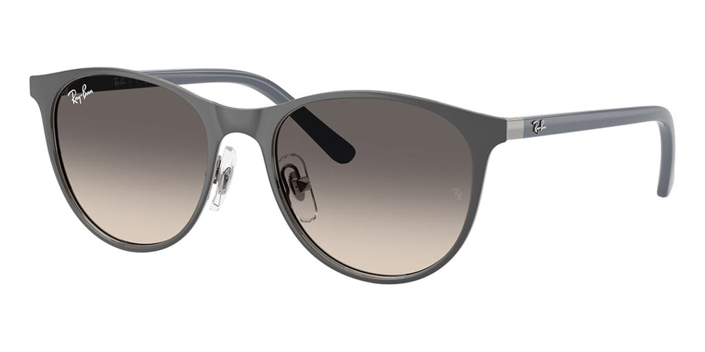 Ray-Ban RJ9552S #colour_matte grey on gunmetal/grey gradient