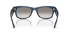 Ray-Ban Mega Wayfarer II RB0832S#colour_crystal-dark-blue-grey-to-clear-gradient