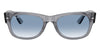 Ray-Ban Mega Wayfarer II RB0832S#colour_crystal-grey-blue-to-clear-gradient