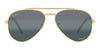 Ray-Ban New Aviator RB3625#colour_legend-gold-polar-clear-gradient-dark-blue