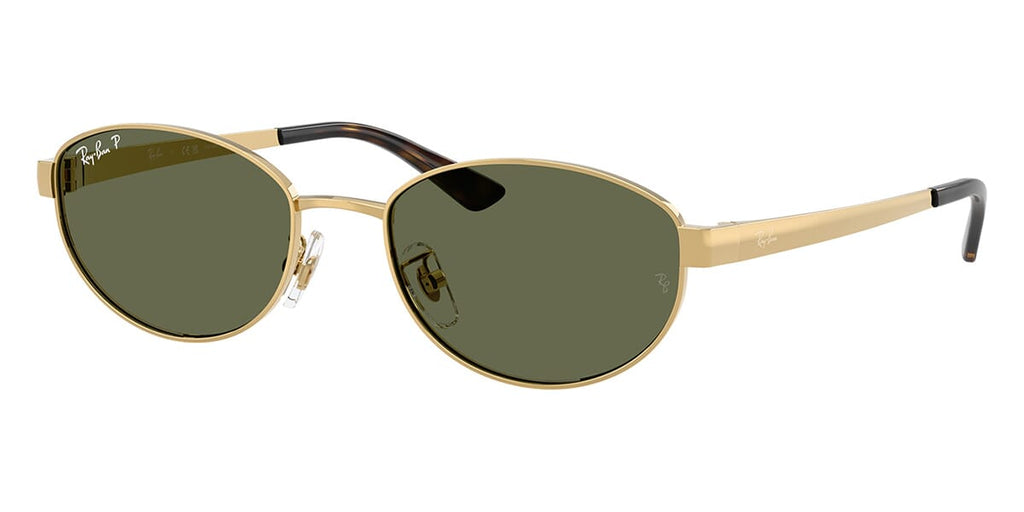 Ray-Ban RB3774D #colour_arista gold/dark green polarised
