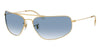 Ray-Ban RB3780 #colour_arista gold/blue to clear gradient
