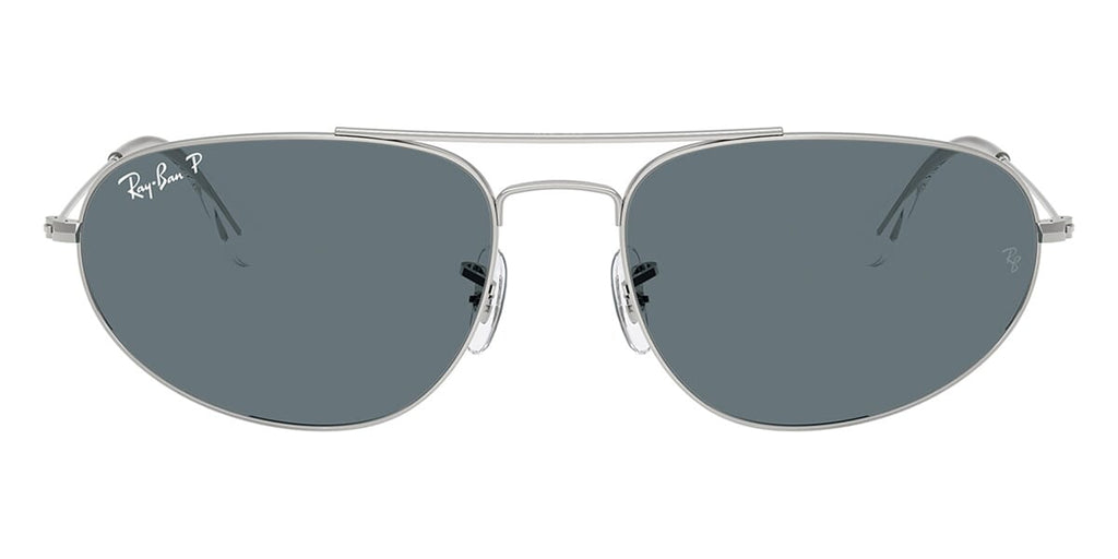 Ray-Ban RB3945#colour_silver-dark-blue-polarised