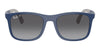 Ray-Ban RJ9084S #colour_blue on grey rubber/light brown polarised