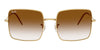 Ray-Ban Square Reverse RBR0104S#colour_arista-gold-brown-to-clear-gradient