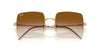 Ray-Ban Square Reverse RBR0104S#colour_arista-gold-brown-to-clear-gradient