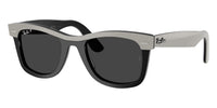 Ray-Ban Wayfarer RB2240 #colour_grey on black/black polarised