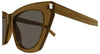 Saint Laurent SL 214 #colour_shiny brown/brown with light mirror