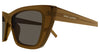 Saint Laurent SL 276 Sun #colour_shiny brown/brown with light mirror