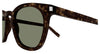 Saint Laurent SL 28#colour_shiny-dark-havana-green-with-light-mirror