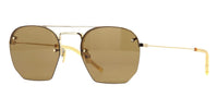 Saint Laurent SL 422 #colour_gold/brown with light mirror