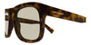 Saint Laurent SL 558 #colour_shiny dark havana/light brown