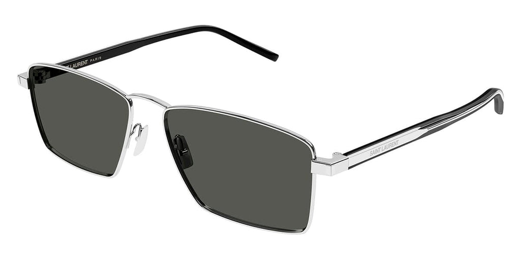 Saint Laurent SL 700 #colour_shiny silver/grey with light mirror