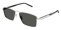 Saint Laurent SL 700 #colour_shiny silver/grey with light mirror