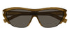 Saint Laurent SL 704 #colour_shiny crystal cognac brown/brown